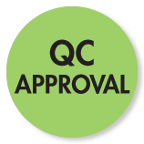 Preprinted Inventory Circular Labels