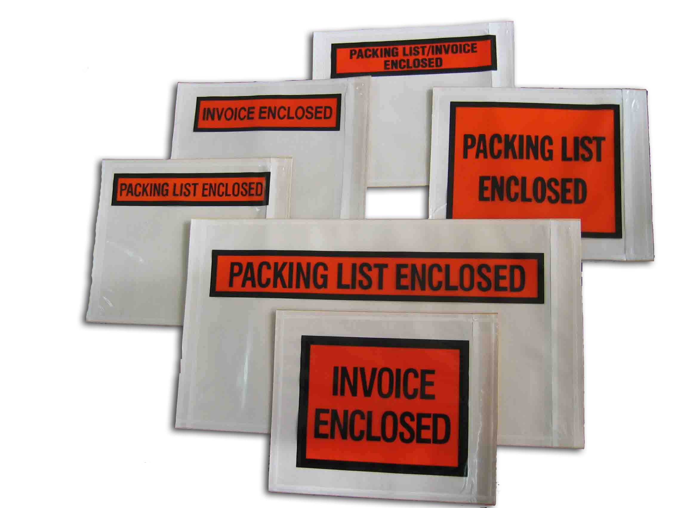 Packing List Envelopes