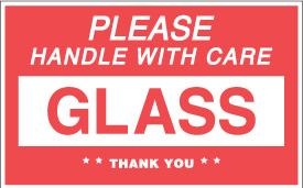 Fluorescent Fragile Labels